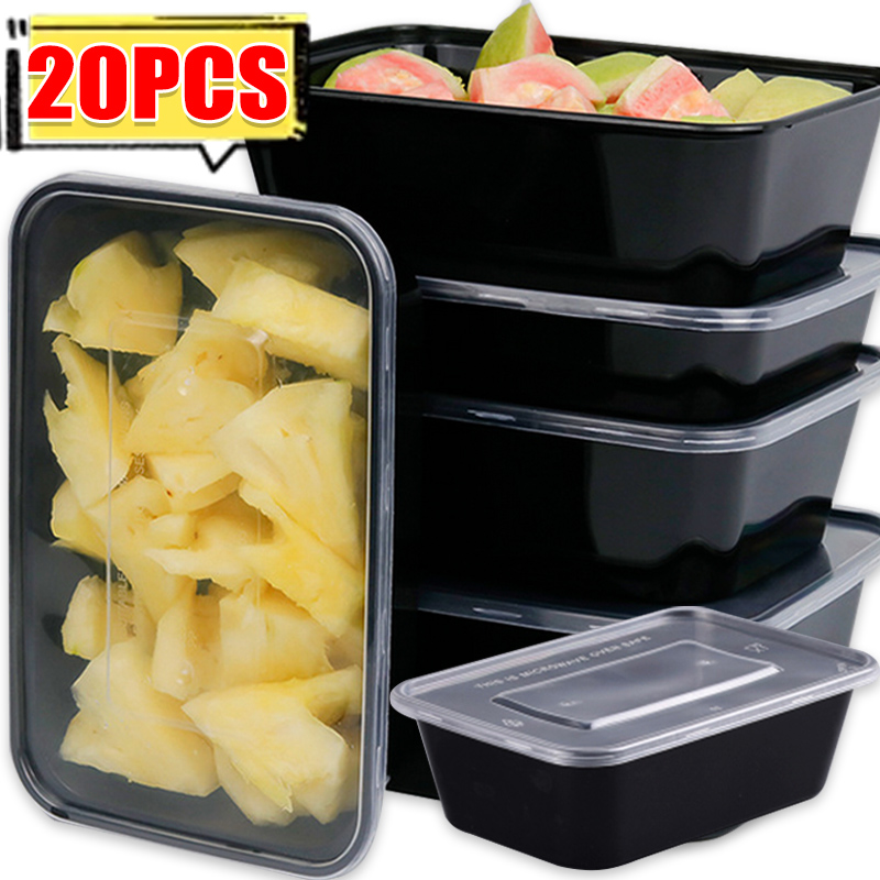 Meal Prep Ideas - 10/20x Food Storage Containers with Lids