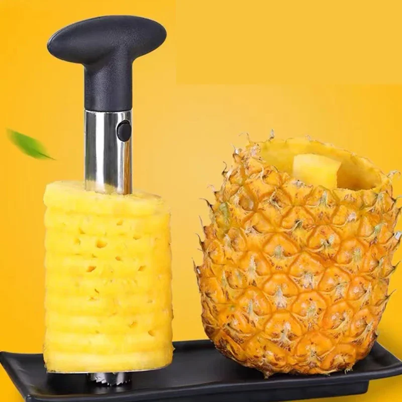 Pineapple Corer Slicer - Pineapple Slicer Peeler Cutter Parer Knife