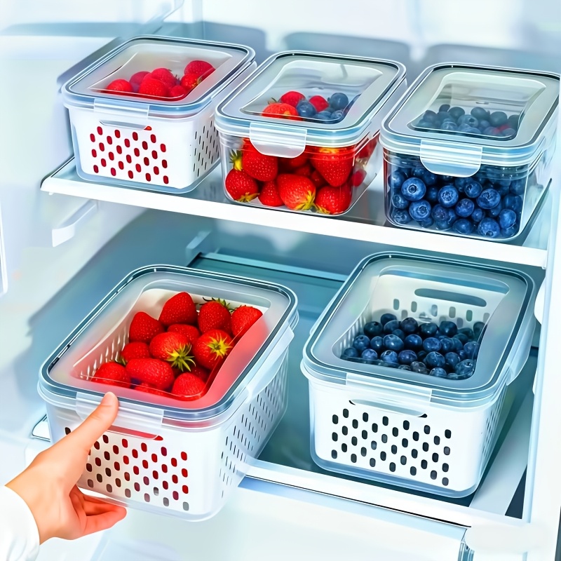 Meal Prep Ideas - 4pcs/Set Leak-Proof Food Storage Containers-Airtight, Stackable