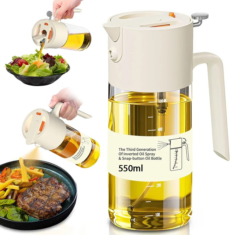 Herb Keeper Bottle - Oil Sprayer for Cooking Large Olive