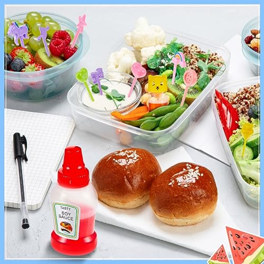 26 Pcs Lunch Bento Soy Sauce C - Sauce Squeeze Bottle 评论和价格