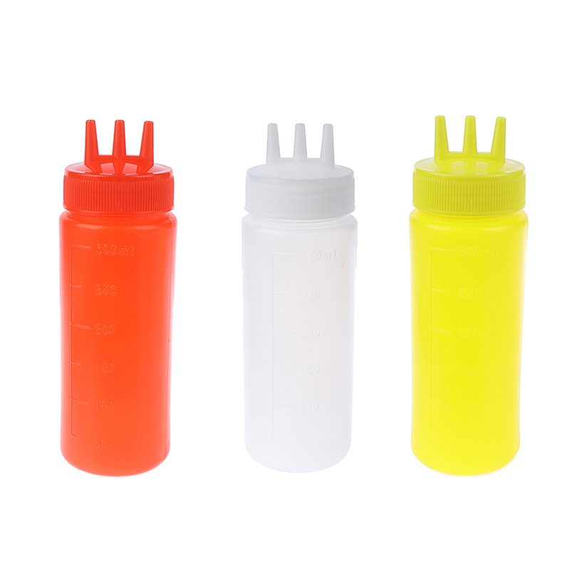 3 Hole Squeeze Bottle Sauce Vi - Sauce Squeeze Bottle 评论和价格