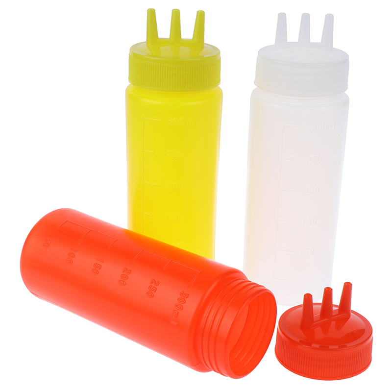 3 Hole Squeeze Bottle Sauce Vi - Sauce Squeeze Bottle 评论和价格