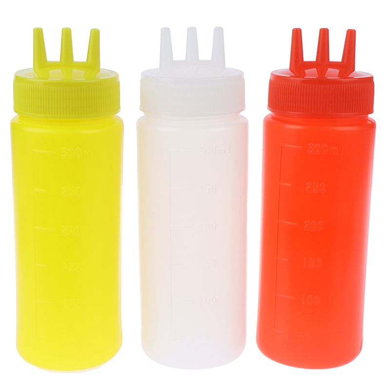3 Hole Squeeze Bottle Sauce Vi - Sauce Squeeze Bottle 评论和价格