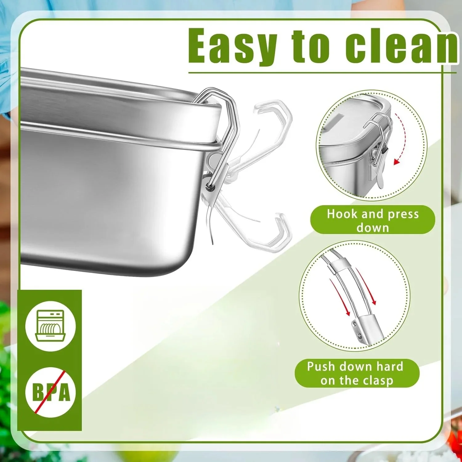 Stainless Steel Lunch Box for  - Meal Prep Ideas 评论和价格