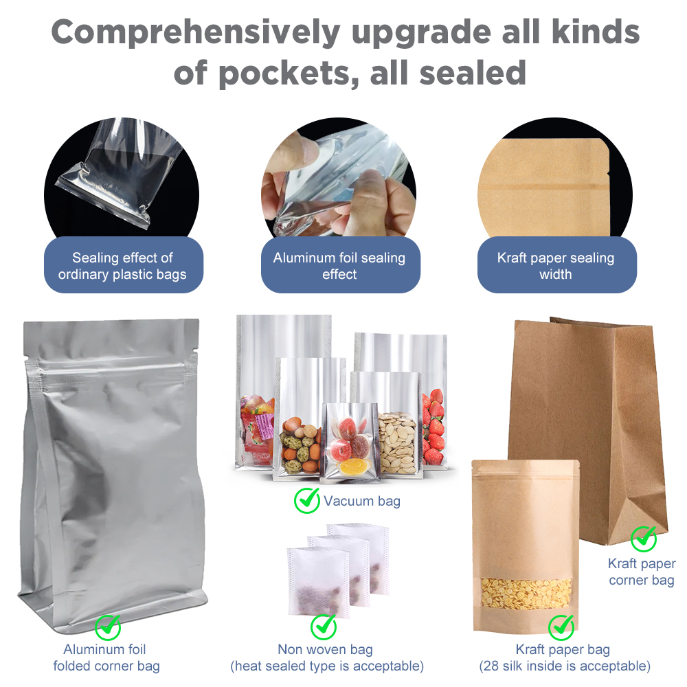 Impulse Sealer Machine Kitchen - Meal Prep Vacuum Sealer 评论和价格