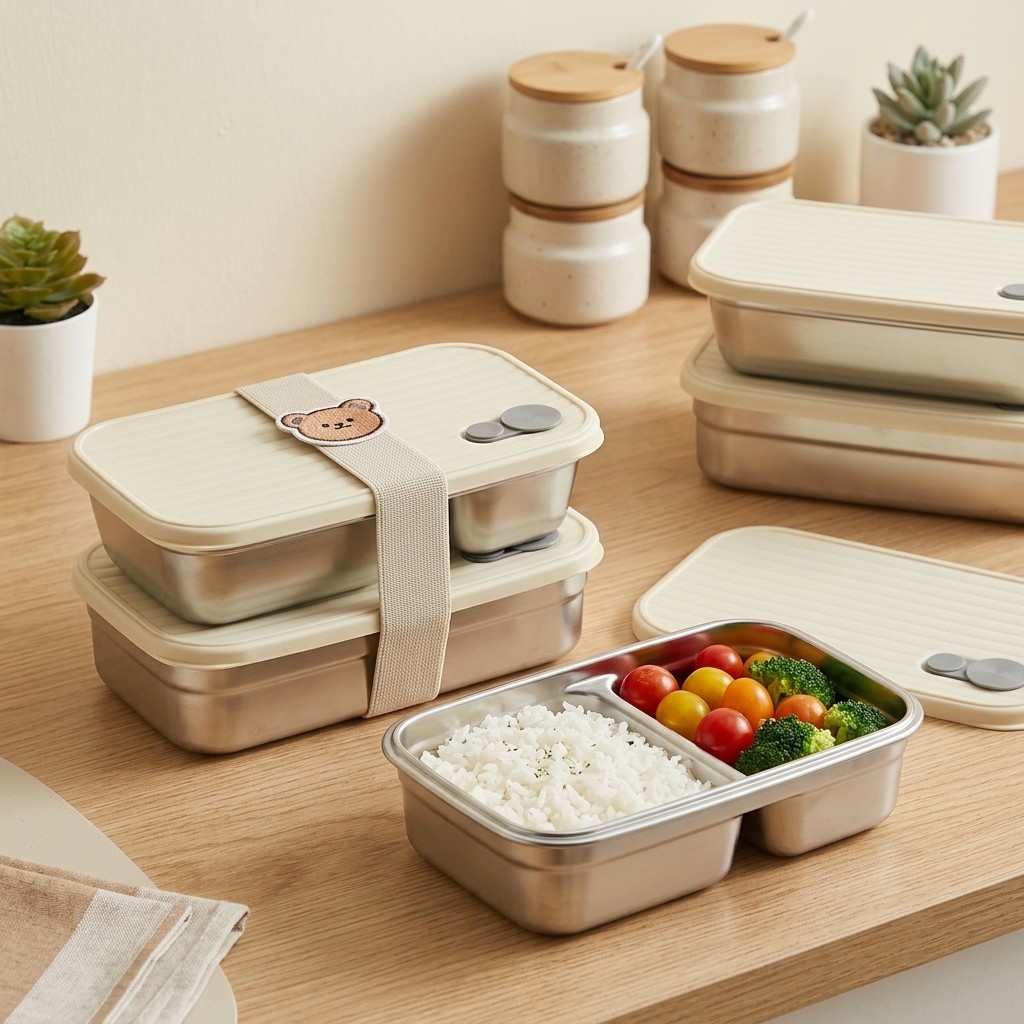 Stainless Steel Bento Box Meta - Meal Prep Ideas 评论和价格