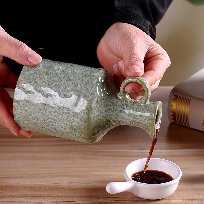 Handmade 400ml Ceramic Oil Bot - Herb Keeper Bottle 评论和价格