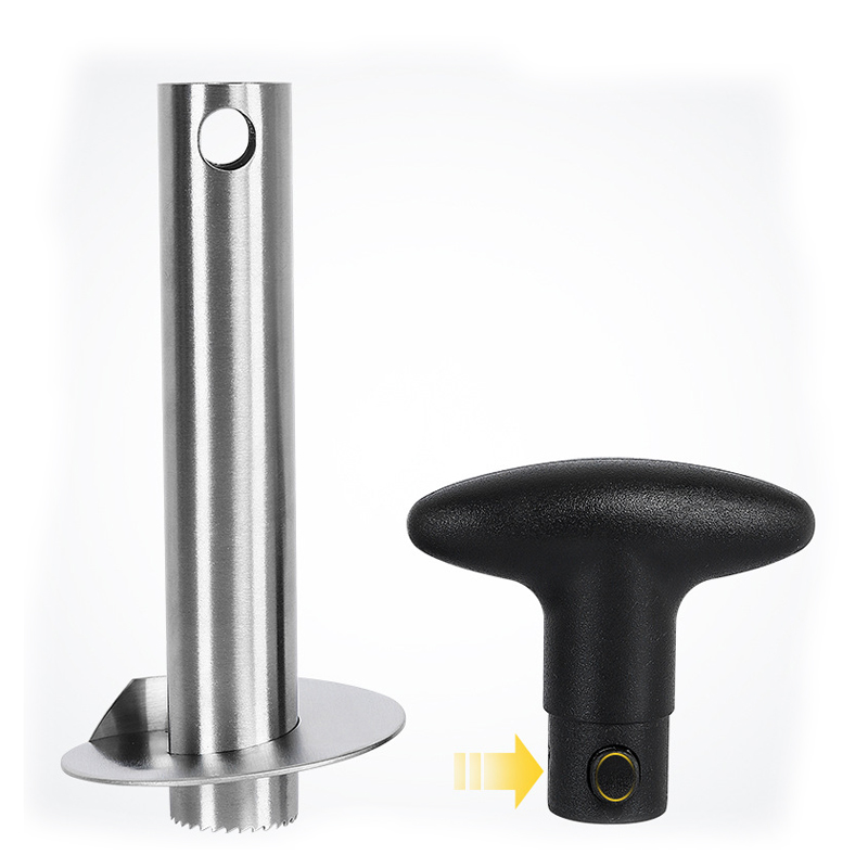 1Pc Stainless Steel Easy to us - Pineapple Corer Slicer 评论和价格
