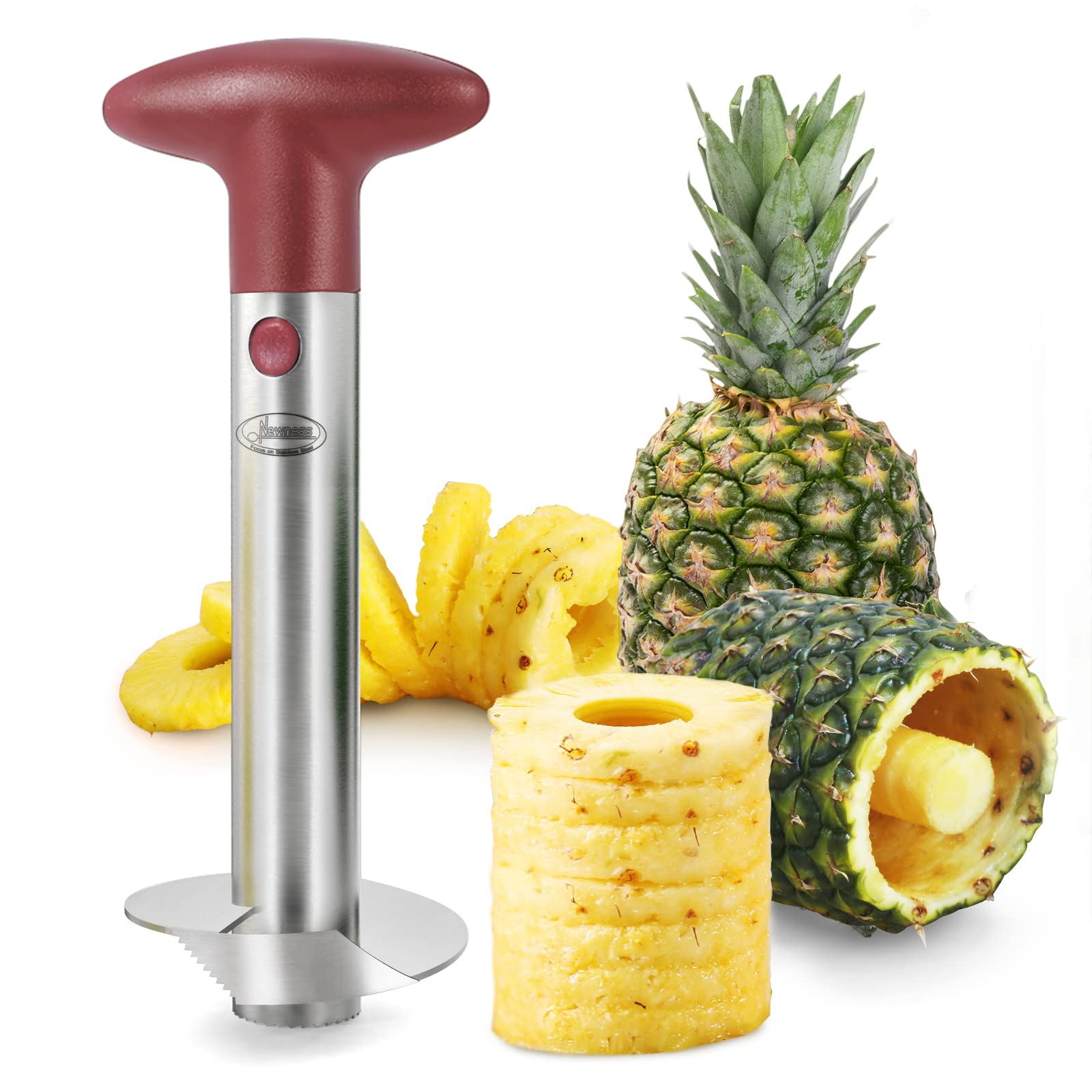 Heavy Duty Pineapple Cutter An - Pineapple Corer Slicer 评论和价格