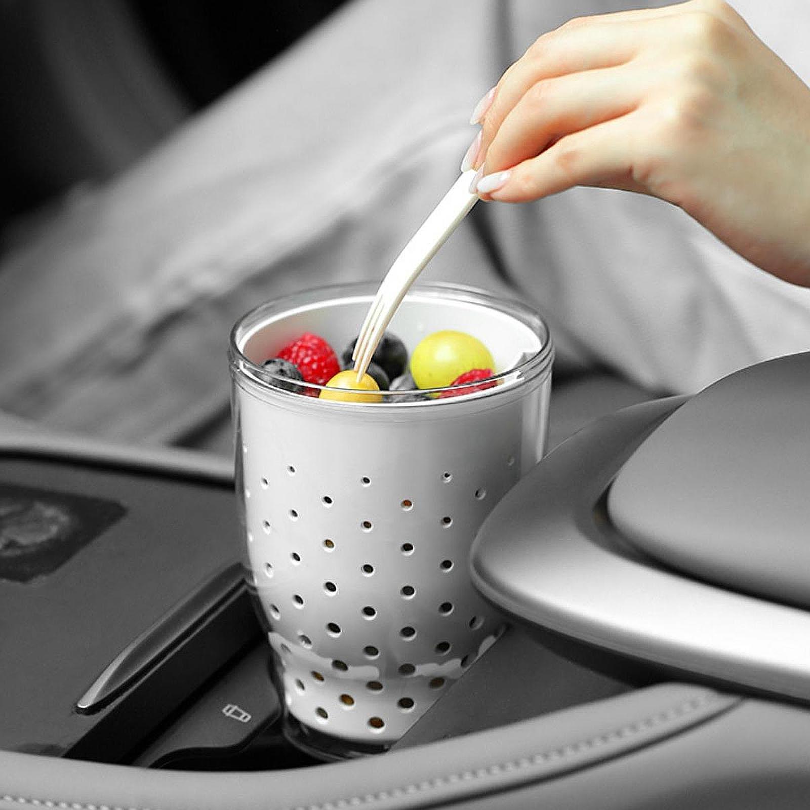 Fruit Salad Storage Cup Secure - Meal Prep Yogurt Bowl 评论和价格
