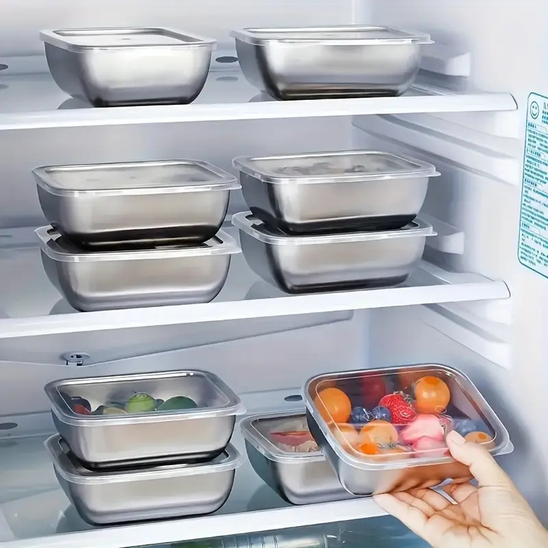 5-Piece Stainless Steel Food S - Meal Prep Ideas 评论和价格