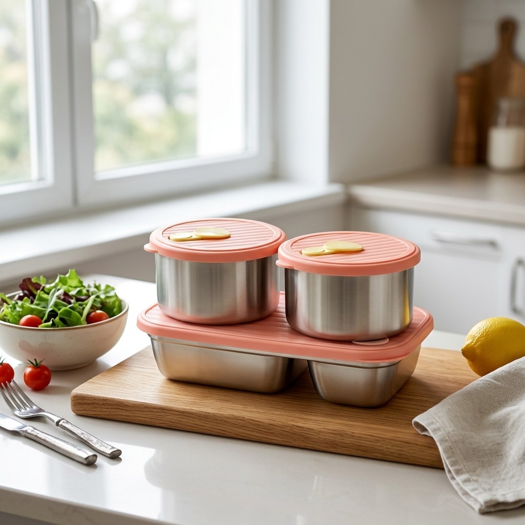Microwave Safe 304 Stainless S - Meal Prep Ideas 评论和价格