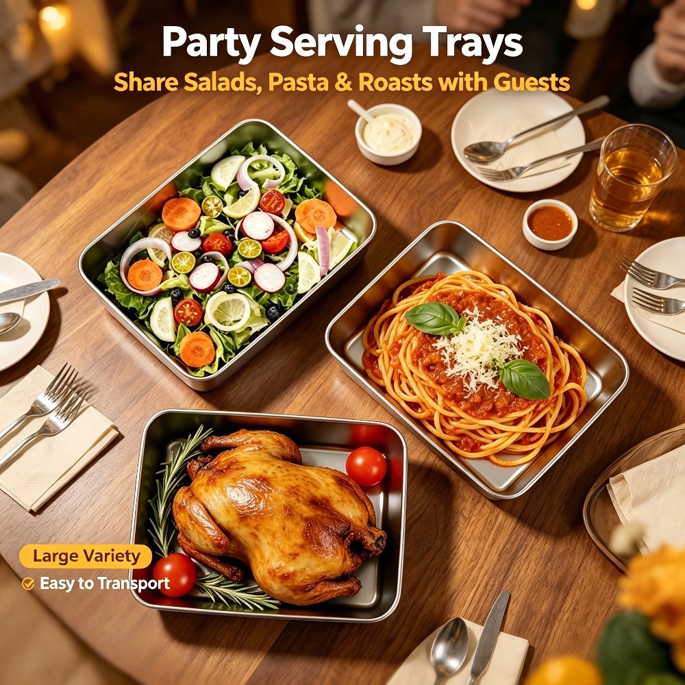 6pcs Stainless Steel Food Stor - Meal Prep Ideas 评论和价格