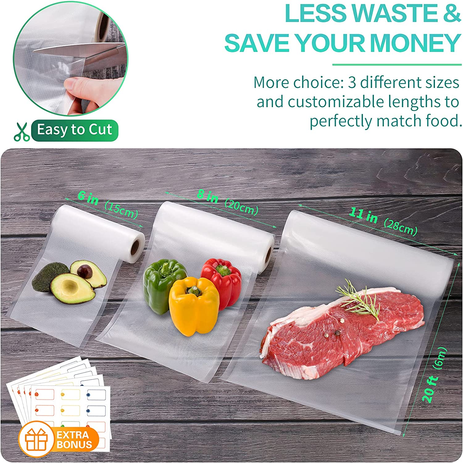 Kitchen Bags For Vacuum Food V - Meal Prep Vacuum Sealer 评论和价格