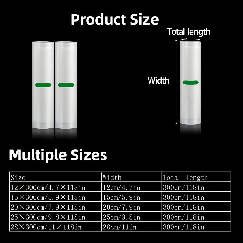 2-Pack 3M Vacuum Sealer Rolls: - Meal Prep Vacuum Sealer 评论和价格
