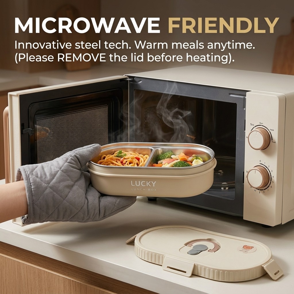Microwavable 304 Stainless Ste - Meal Prep Ideas 评论和价格