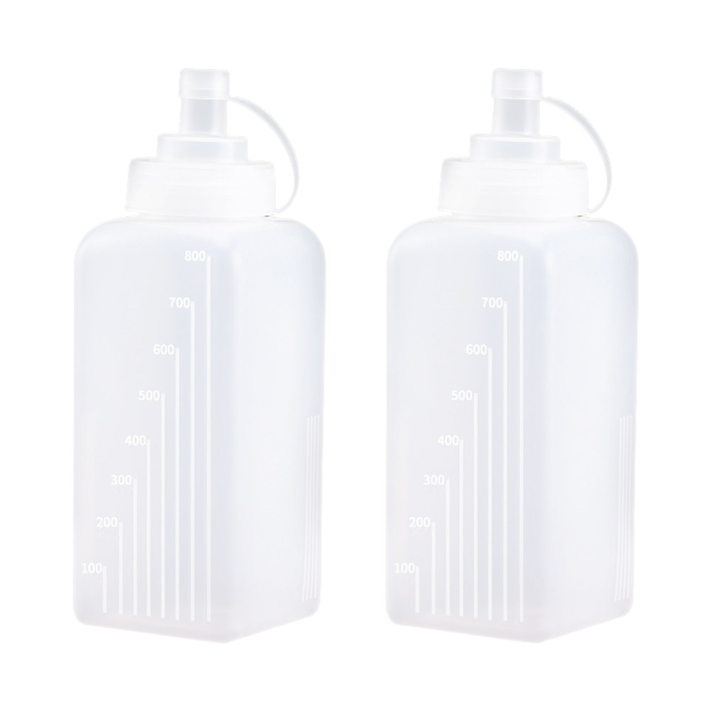 2Pcs Plastic Squeeze Bottles W - Sauce Squeeze Bottle 评论和价格