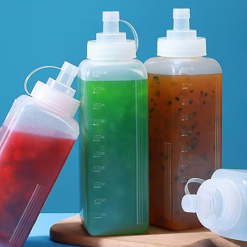 600/800/1000ML Squeeze Condime - Sauce Squeeze Bottle 评论和价格
