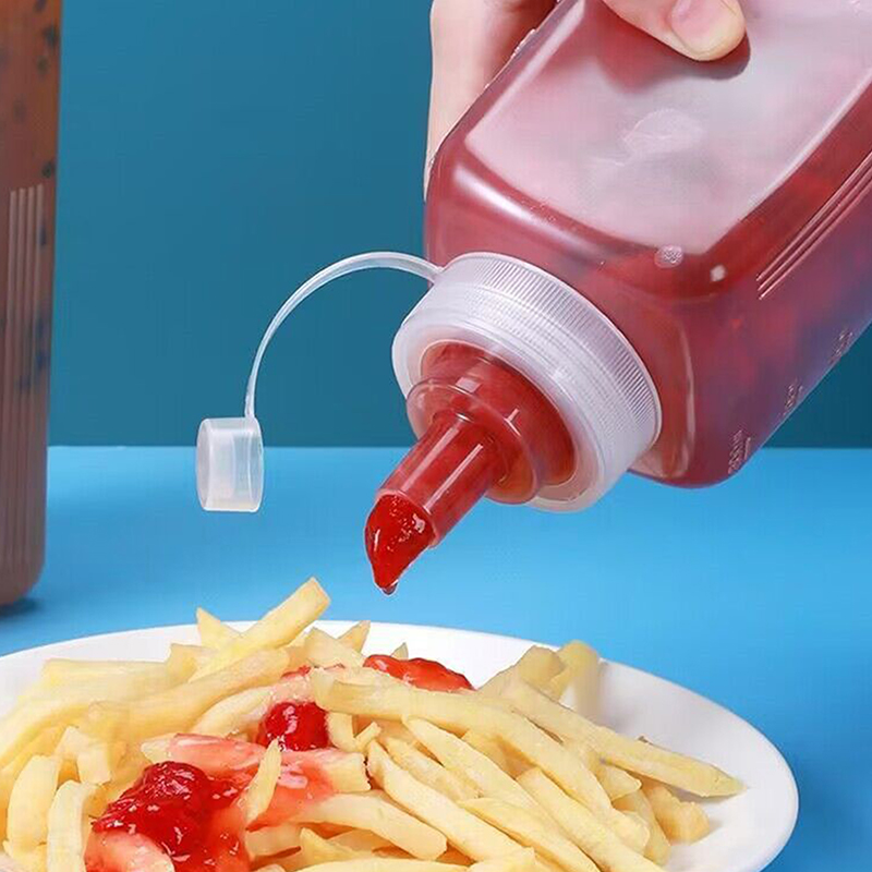 600/800/1000ML Squeeze Condime - Sauce Squeeze Bottle 评论和价格
