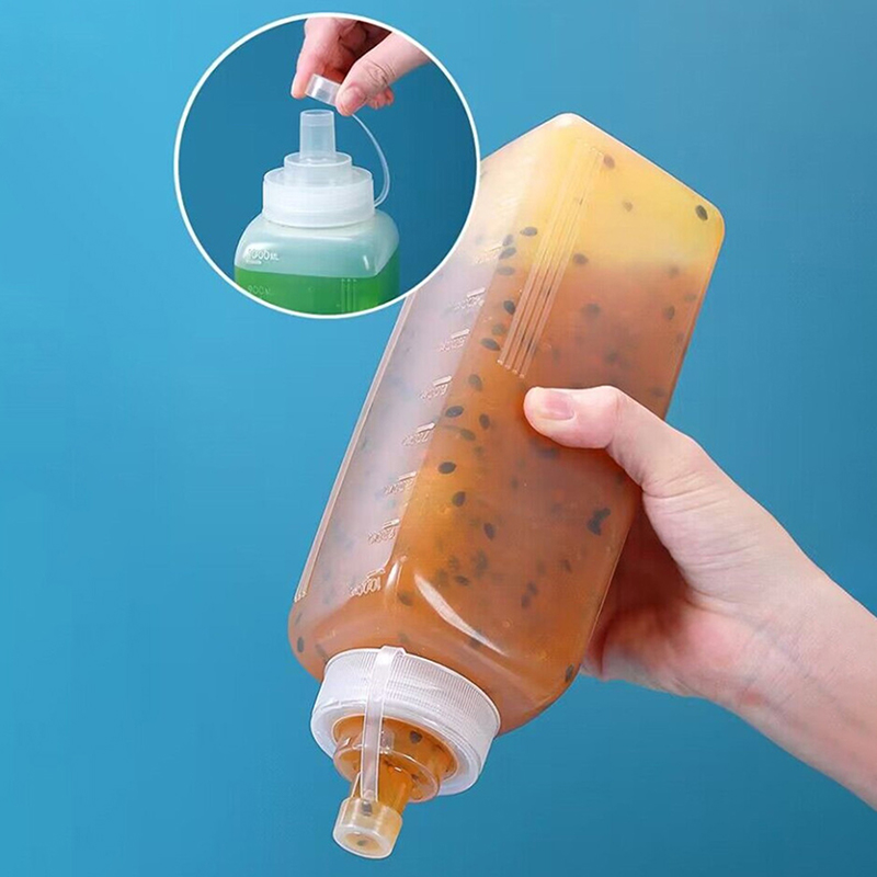 600/800/1000ML Squeeze Condime - Sauce Squeeze Bottle 评论和价格