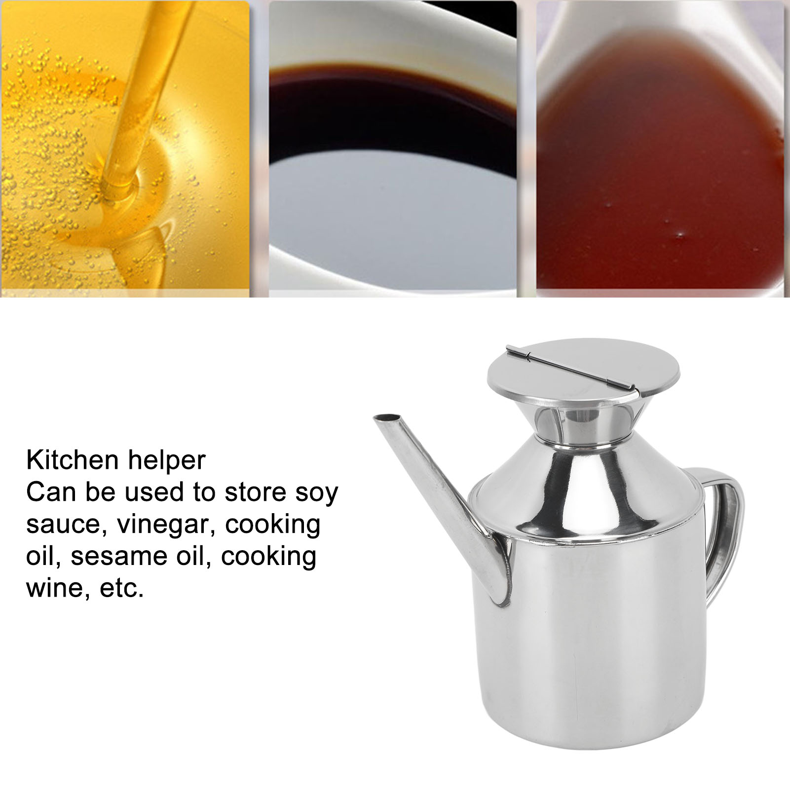 Stainless Steel Oil Can Multip - Herb Keeper Bottle 评论和价格