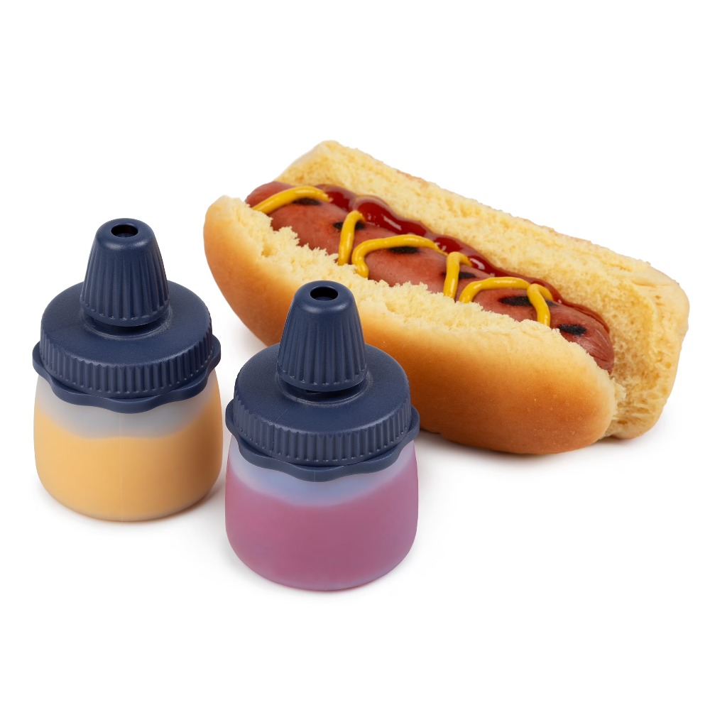 Silicone Squeeze Bottles Blue  - Sauce Squeeze Bottle 评论和价格