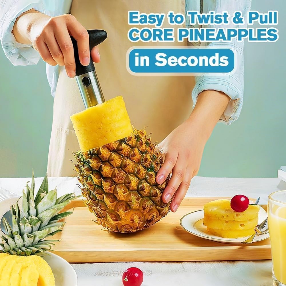 Stainless Steel Pineapple Core - Pineapple Corer Slicer 评论和价格