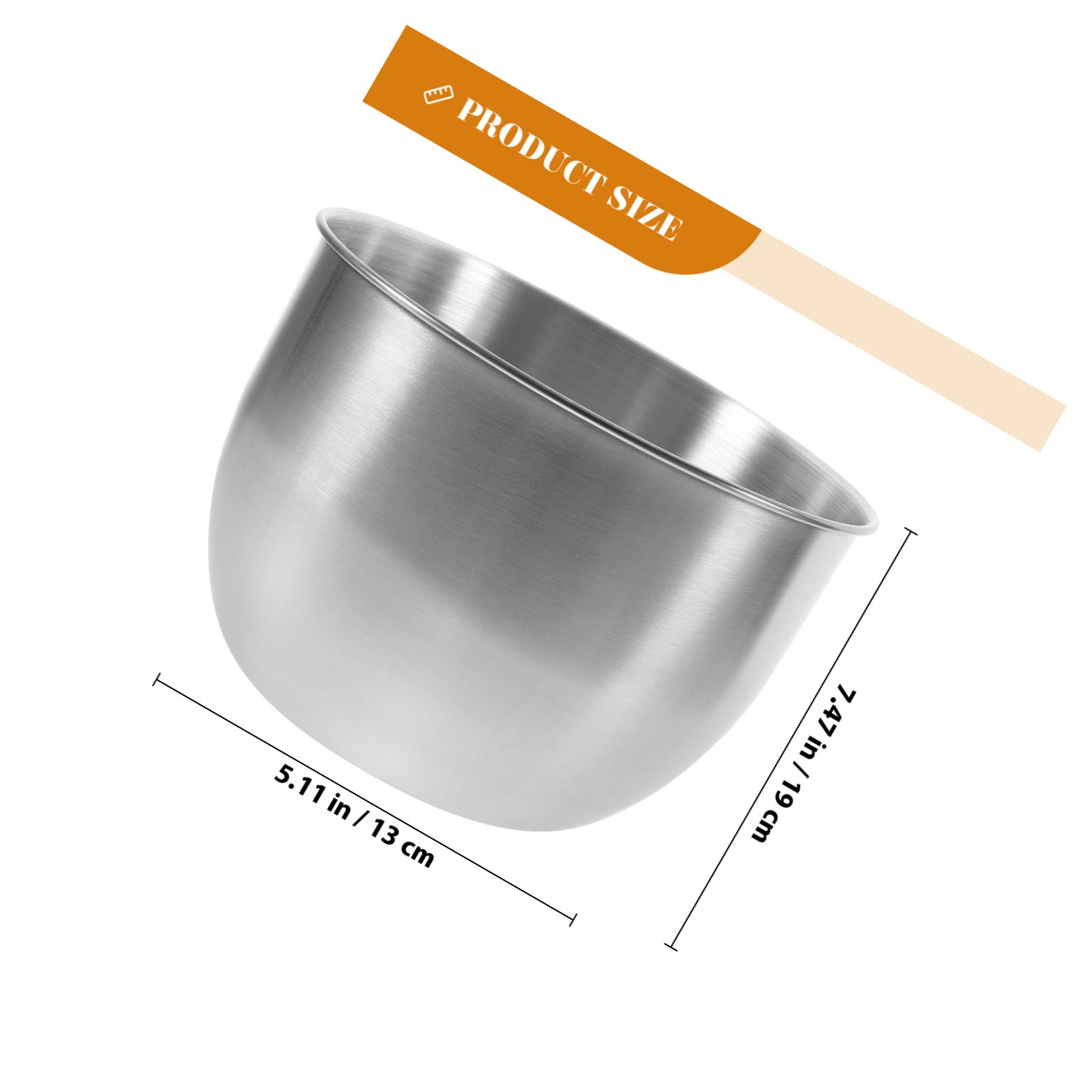 Deep Stainless Steel Mixing Bo - Meal Prep Food 评论和价格