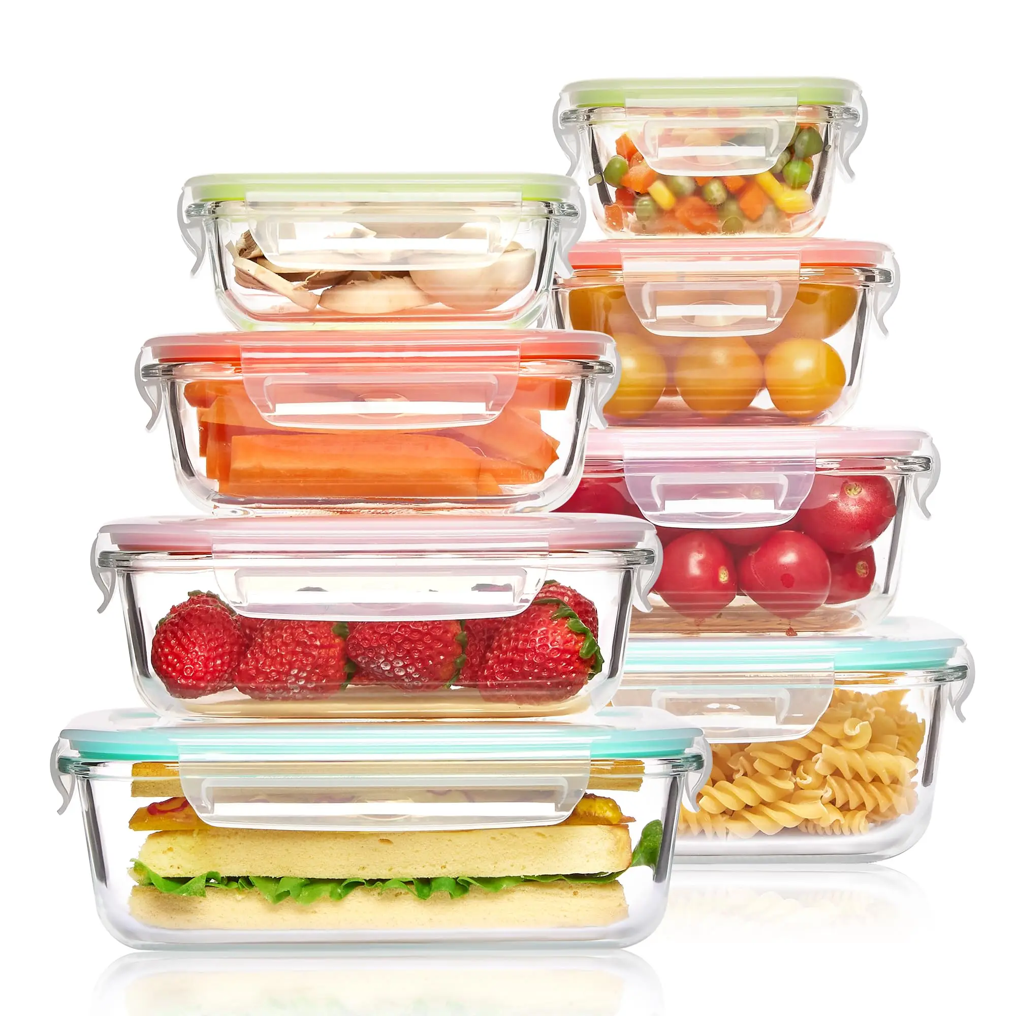 Glass Lunch Box Food Storage C - Meal Prep Ideas 评论和价格