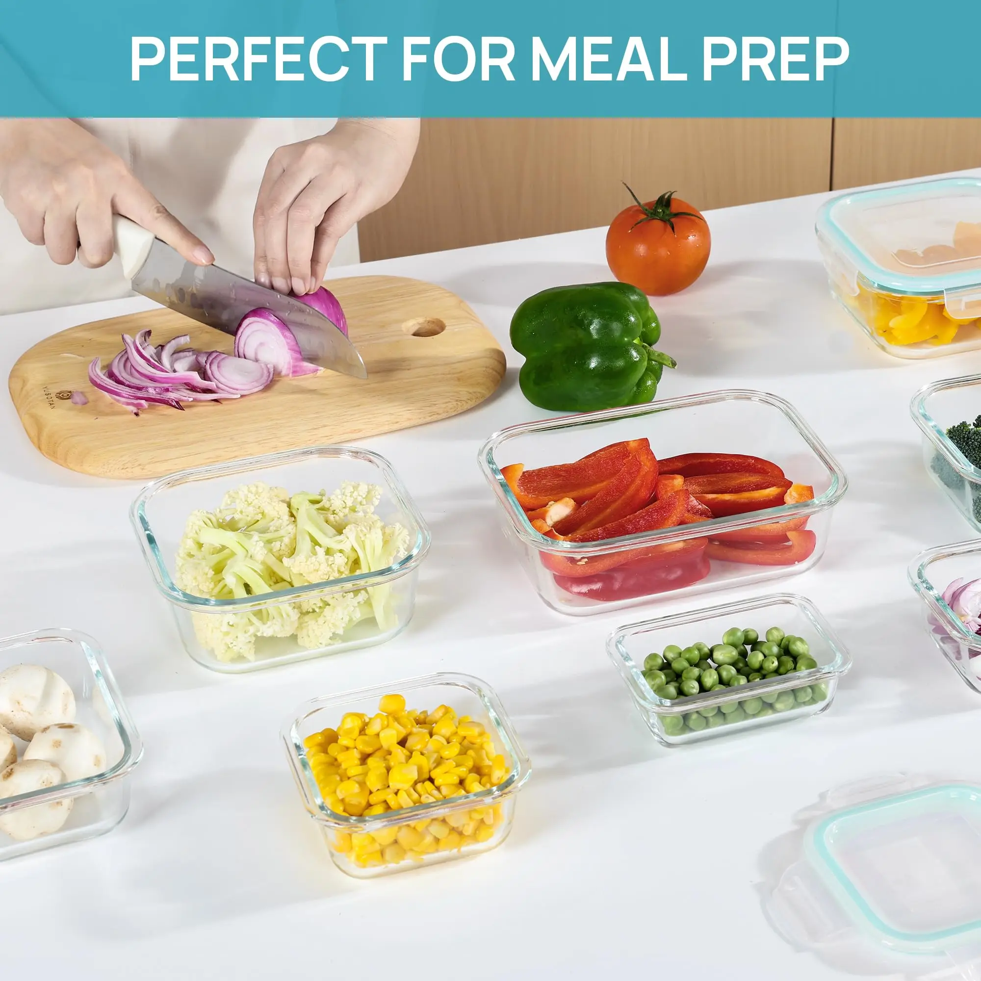 Glass Lunch Box Food Storage C - Meal Prep Ideas 评论和价格
