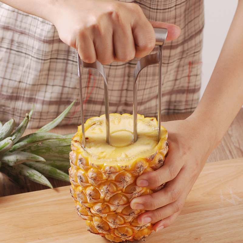 High Quality Kitchen Fruit Gad - Pineapple Corer Slicer 评论和价格