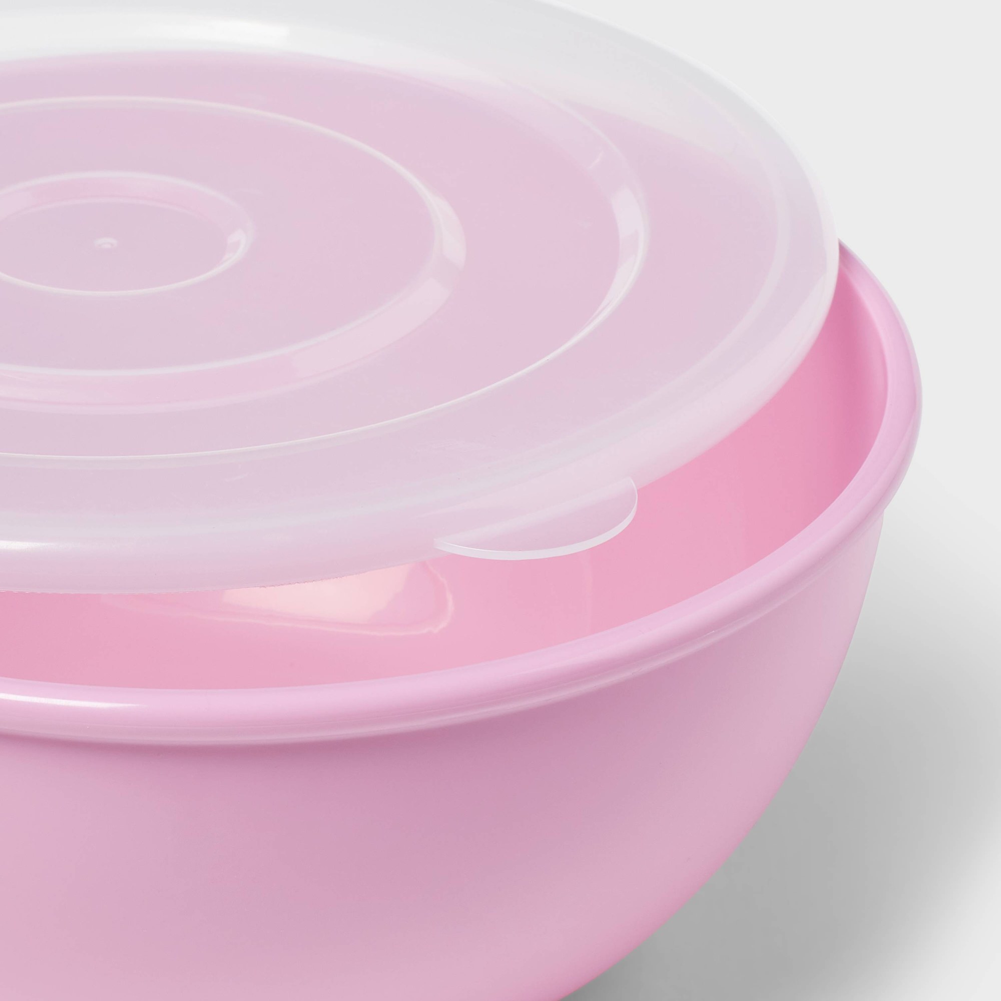 Pink Bowl With Matching Lid, D - Meal Prep Food 评论和价格