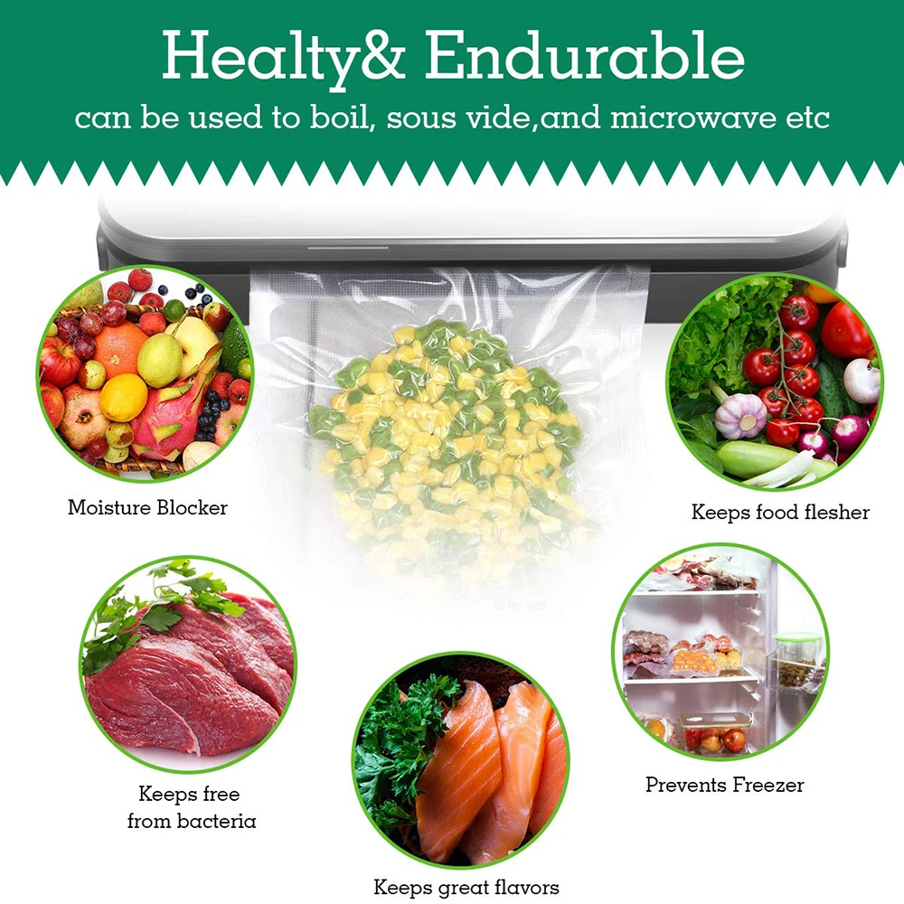 Sous Vide Roll Bags for Vacuum - Meal Prep Vacuum Sealer 评论和价格