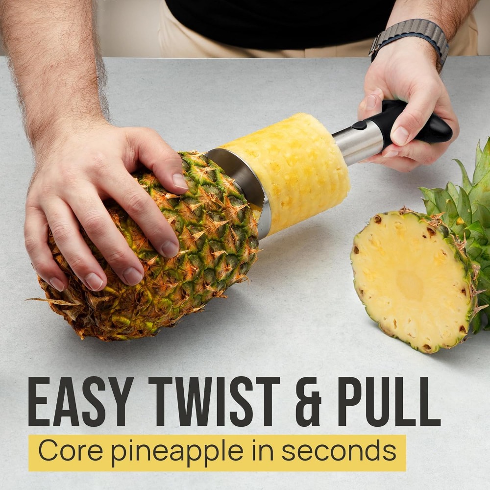 Stainless Steel Pineapple Core - Pineapple Corer Slicer 评论和价格