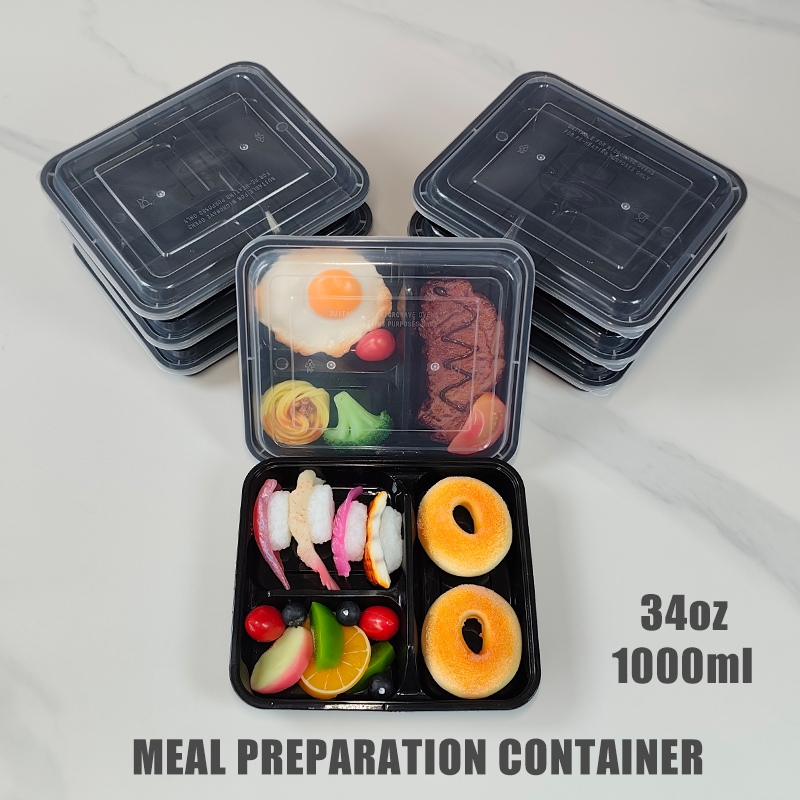 3-Compartment 34 Oz/1000 Ml, 1 - Meal Prep Ideas 评论和价格